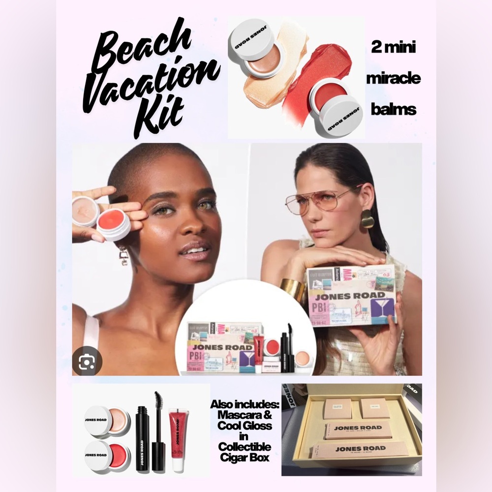 Jones Road Holiday Beach Vacation Kit NIB